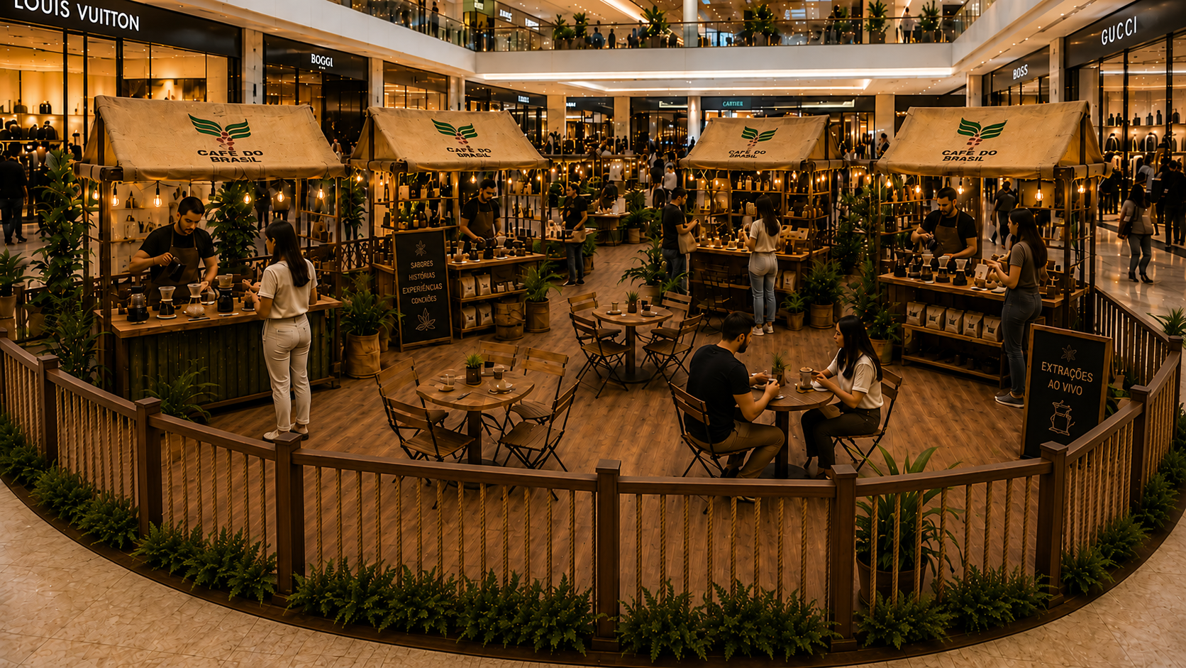 Shopping parceiro da VEIO